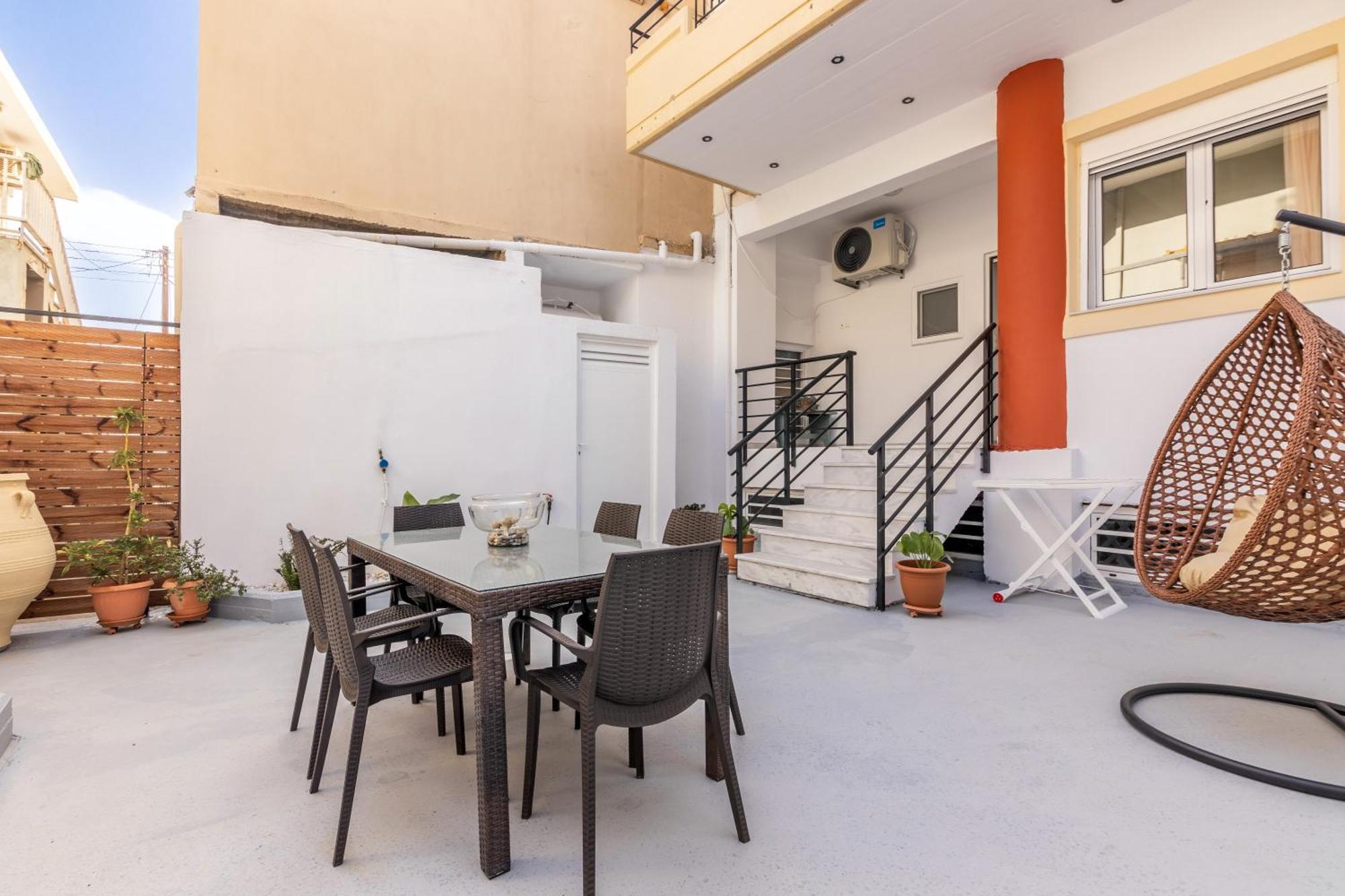Garden Luxury Apartment Iráklio Kültér fotó